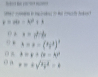 y=a(e=h)^2+k
n=n^-h
1 h=s=( ^circ 
=d P =1