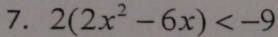 2(2x^2-6x)