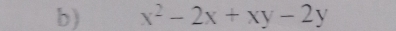 x^2-2x+xy-2y