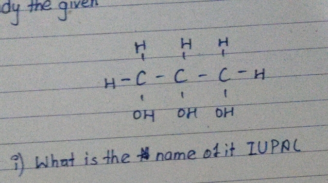 OH oH 
9 What is the name of it IUPAC