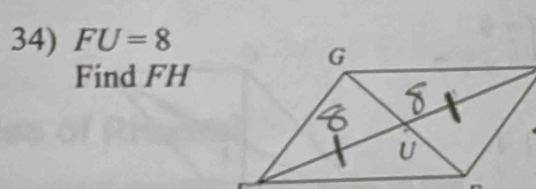 FU=8
Find FH