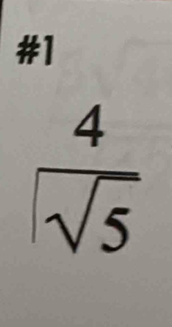 F| □  
-  5/6 
 4/sqrt(5) 