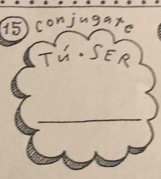 conjugare 
Tū.SER