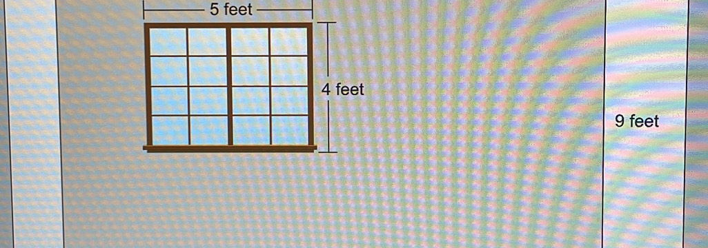 5 feet
9 feet