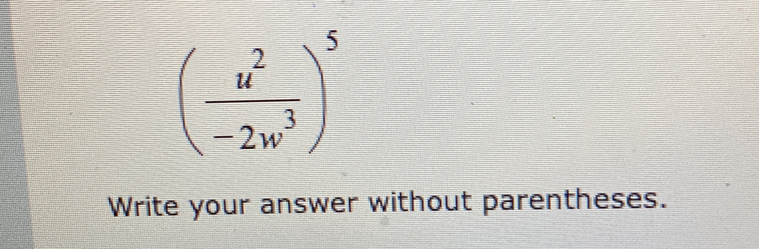 Write your answer without parentheses.