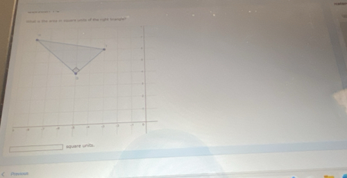 square units. 
Prenout