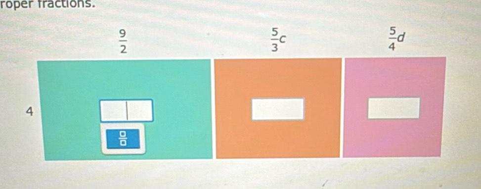 roper fractions.