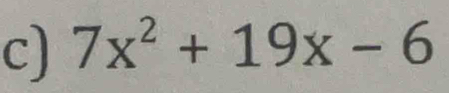 7x^2+19x-6