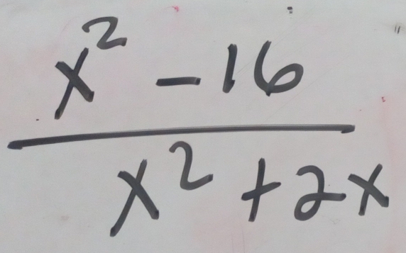  (x^2-16)/x^2+2x 