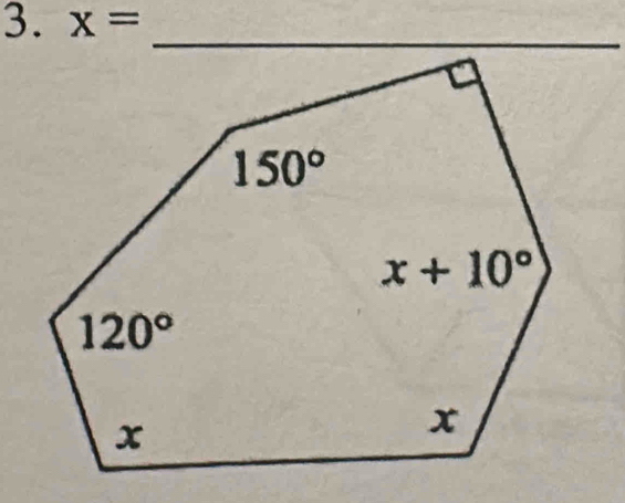 x=