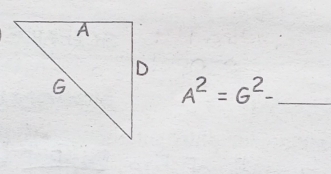 A^2=G^2- _