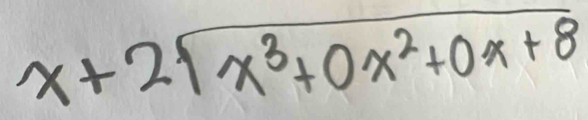 x+2sqrt(x^3+0x^2+0x+8)