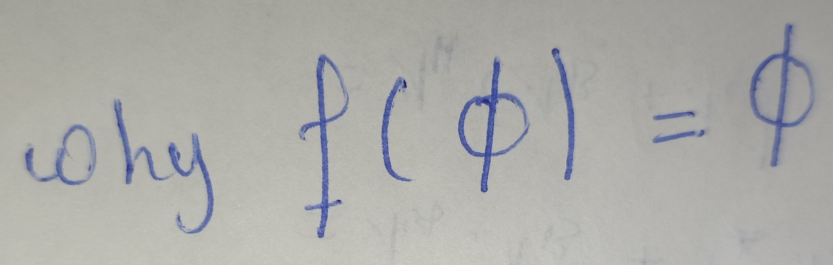 cony
f(phi )=phi