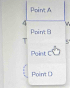 Point A
4
Point B
Point cd
Point D