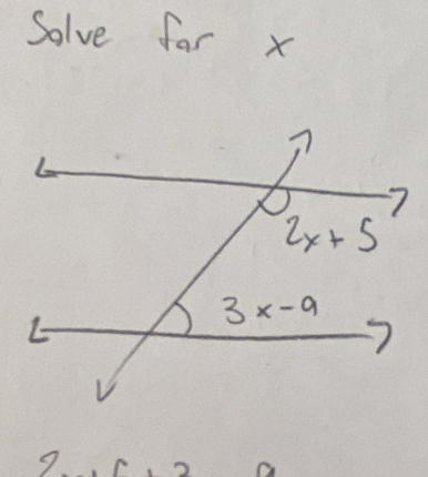 Solve far x
C 2