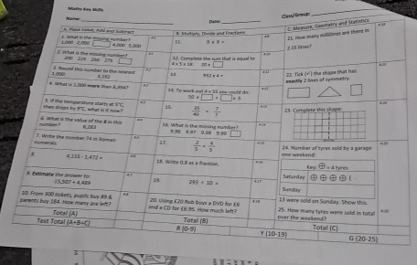 Maths Kay Skilly
_
;