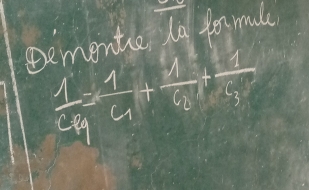 Dementie la for mal
 1/9 = 1/4 + 1/6 + 1/8 