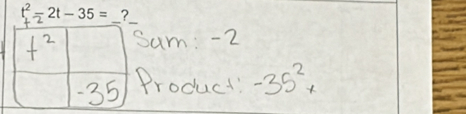 t^2-2t-35= _?_