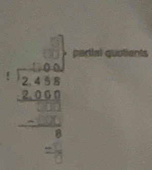 partial quotients