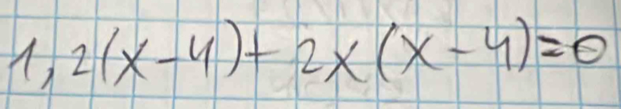 2(x-4)+2x(x-4)=0