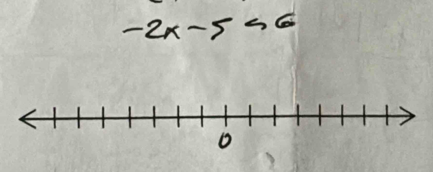 -2x-5<6</tex>