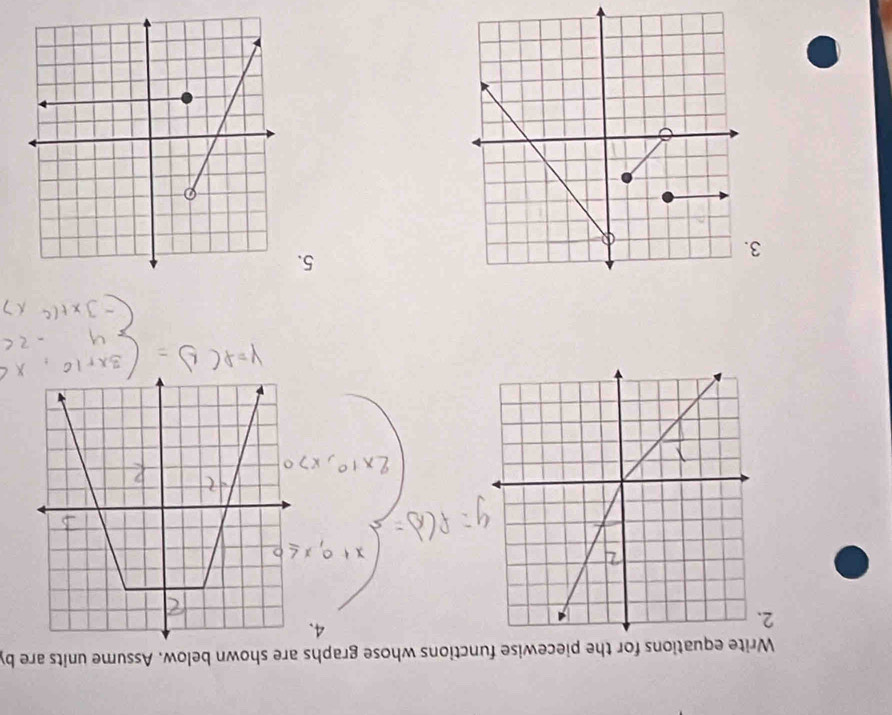 x=1,2,3)