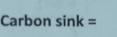 Carbon sin k=