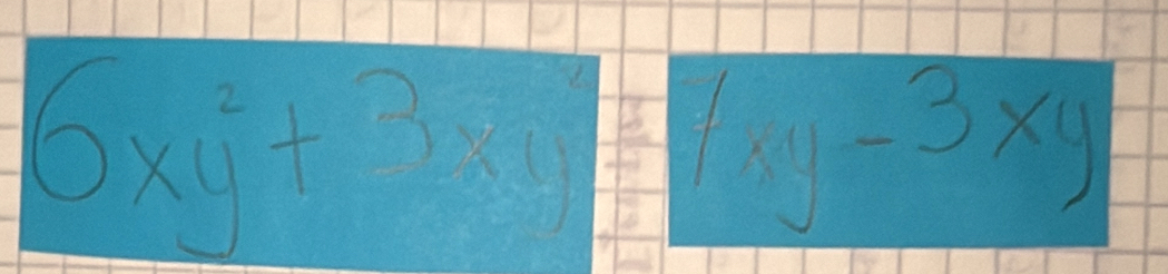 6xy^2+3xy=7/xy-3xy