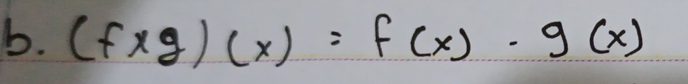 (f* g)(x)=f(x)· g(x)