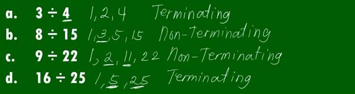 a. 3/ _ 4
b. 8/ 15
C. 9/ 22
d. 16/ 25