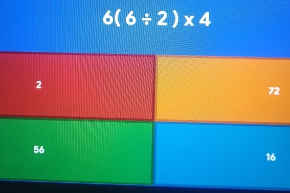 6(6/ 2)* 4