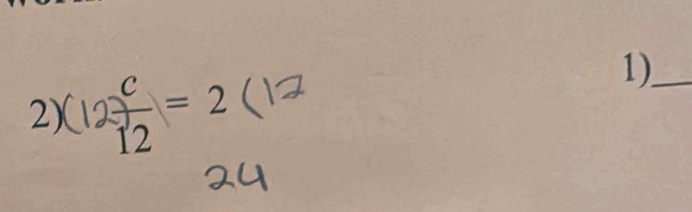 (1)=2
1)_