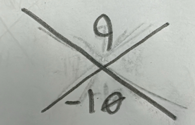 frac 9 -10endarray