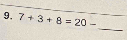 7+3+8=20-
_