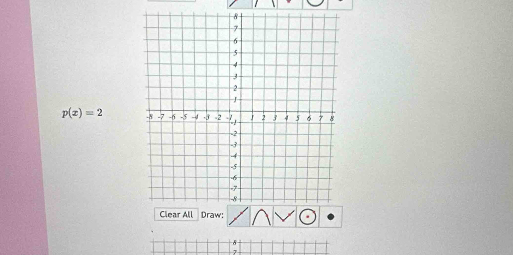 p(x)=2
Clear All Draw:
8
7