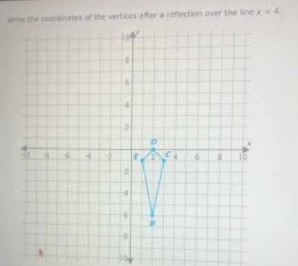 x=4.
-10