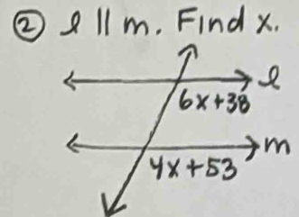 ②11   Find x.