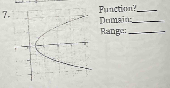 Function?_ 
7 
Domain:_ 
Range:_