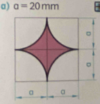 a=20mm
。
。
a a