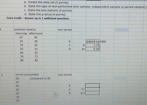 Create the data set (5 points)
le] (
2
20