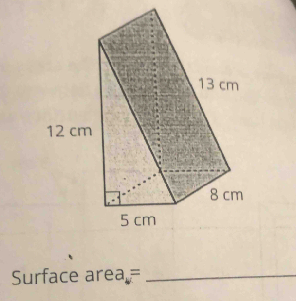 Surface a area_w= _ 