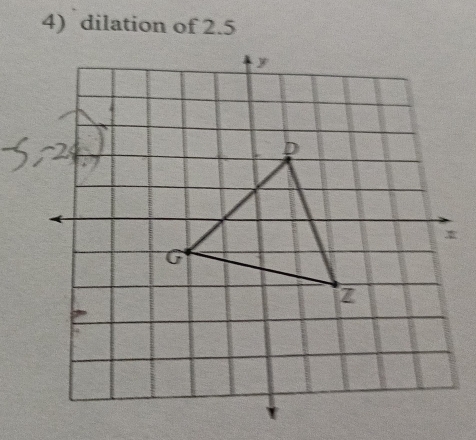 dilation of 2.5