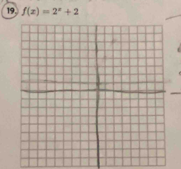 19, f(x)=2^x+2