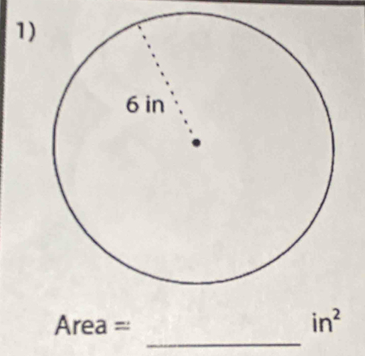 Area=
in^2