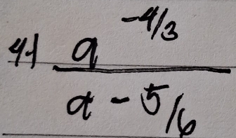 91  (9^(-1/3))/a-5/6 