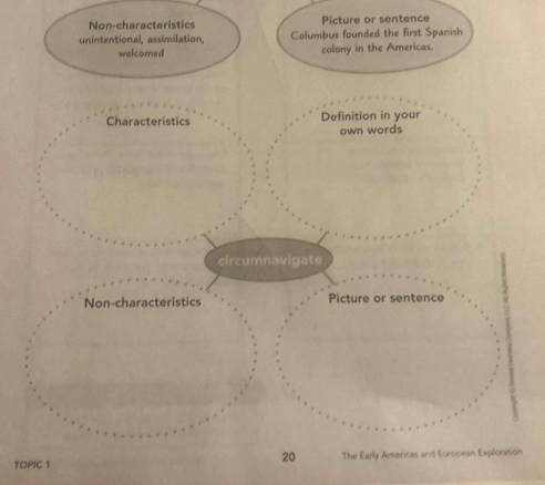 acteristics Picture or sentence 
TOPIC 1n