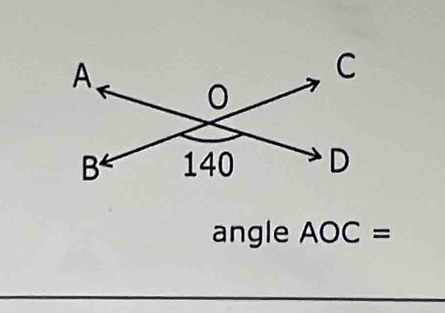 angle AOC=