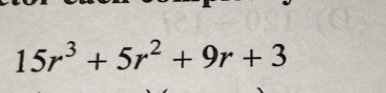 15r^3+5r^2+9r+3