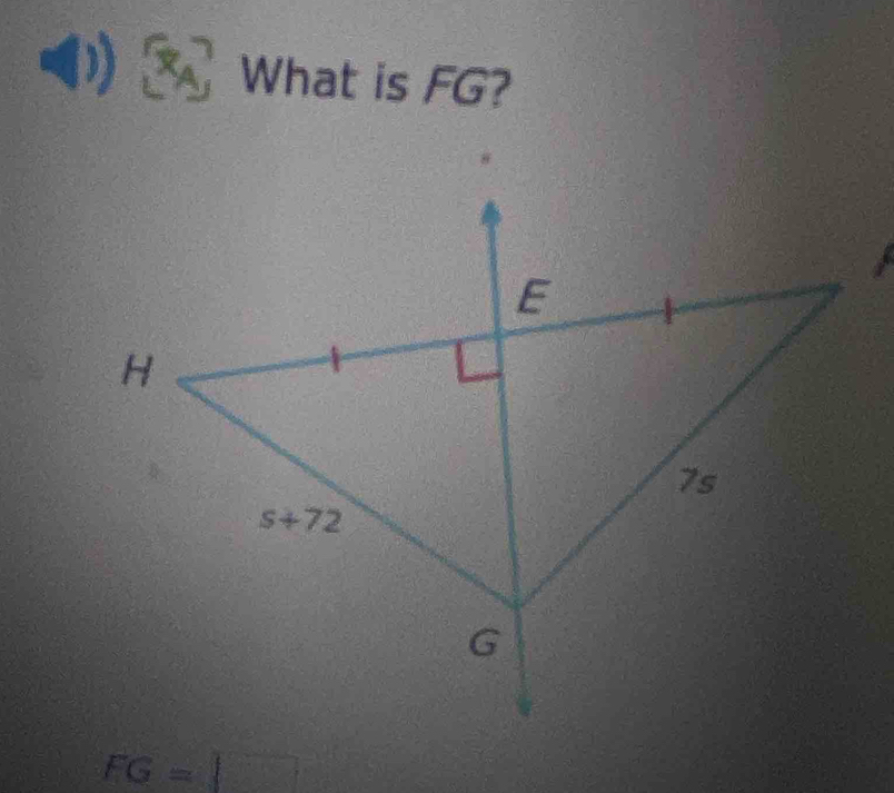 ) the What is FG?
FG=□