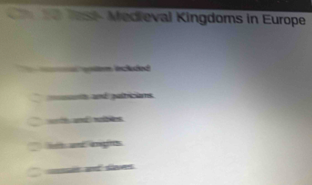 Medieval Kingdoms in Europe